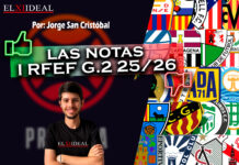 Las notas del Grupo II de Primera Federación 25/26 Las notas del Grupo II de Primera Federación 25/26