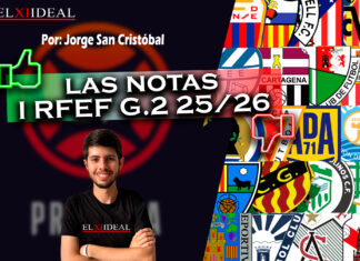 Las notas del Grupo II de Primera Federación 25/26 Las notas del Grupo II de Primera Federación 25/26