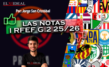 Las notas del Grupo II de Primera Federación 25/26 Las notas del Grupo II de Primera Federación 25/26