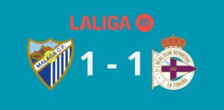 El Málaga se queda sin premio ante el Deportivo (1-1) El Málaga se queda sin premio ante el Deportivo (1-1)
