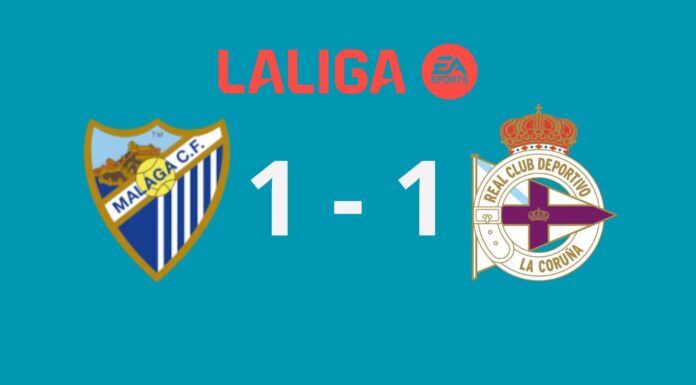 El Málaga se queda sin premio ante el Deportivo (1-1) El Málaga se queda sin premio ante el Deportivo (1-1)