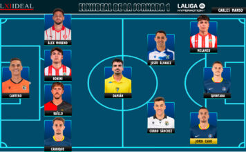 El Once Ideal de la jornada 1 en LaLiga Hypermotion 26/27 El Once Ideal de la jornada 1 en LaLiga Hypermotion 26/27