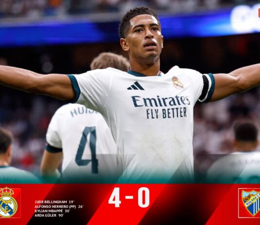 El Real Madrid no da opción al Málaga en el Bernabéu (4-0) El Real Madrid no da opción al Málaga en el Bernabéu (4-0)