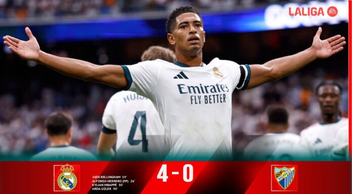 El Real Madrid no da opción al Málaga en el Bernabéu (4-0) El Real Madrid no da opción al Málaga en el Bernabéu (4-0)