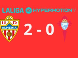 El Almería prolonga la racha ante el Celta Fortuna (2-0) El Almería prolonga la racha ante el Celta Fortuna (2-0)