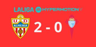 El Almería prolonga la racha ante el Celta Fortuna (2-0) El Almería prolonga la racha ante el Celta Fortuna (2-0)