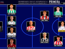 El Once Ideal de la jornada 1 en Primera Federación 26/27 El Once Ideal de la jornada 1 en Primera Federación 26/27
