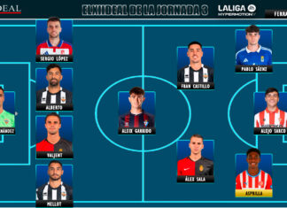 El Once Ideal de la jornada 3 en LaLiga Hypermotion 26/27 El Once Ideal de la jornada 3 en LaLiga Hypermotion 26/27