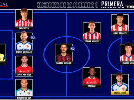 El Once Ideal de la jornada 3 en Primera Federación 26/27 El Once Ideal de la jornada 3 en Primera Federación 26/27