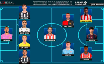 El Once Ideal de la jornada 4 en LaLiga Hypermotion 26/27 El Once Ideal de la jornada 4 en LaLiga Hypermotion 26/27