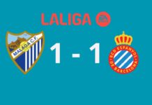Adrián Niño rescata al Málaga ante el Espanyol (1-1) Adrián Niño rescata al Málaga ante el Espanyol (1-1)