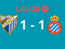 Adrián Niño rescata al Málaga ante el Espanyol (1-1) Adrián Niño rescata al Málaga ante el Espanyol (1-1)