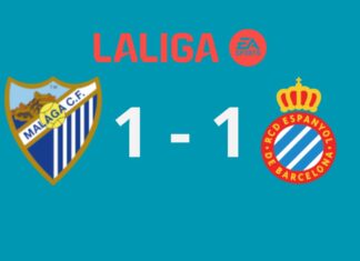 Adrián Niño rescata al Málaga ante el Espanyol (1-1) Adrián Niño rescata al Málaga ante el Espanyol (1-1)