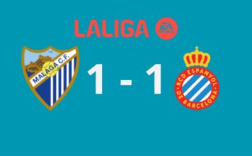 Adrián Niño rescata al Málaga ante el Espanyol (1-1) Adrián Niño rescata al Málaga ante el Espanyol (1-1)