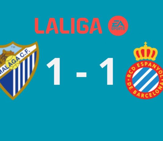 Adrián Niño rescata al Málaga ante el Espanyol (1-1) Adrián Niño rescata al Málaga ante el Espanyol (1-1)