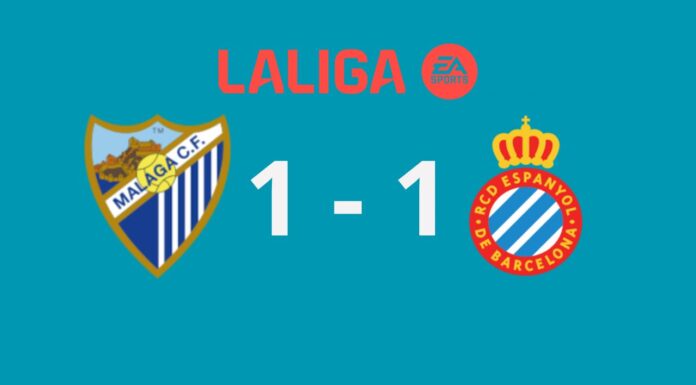 Adrián Niño rescata al Málaga ante el Espanyol (1-1) Adrián Niño rescata al Málaga ante el Espanyol (1-1)