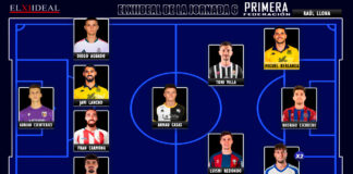 El Once Ideal de la jornada 6 en Primera Federación 26/27 El Once Ideal de la jornada 6 en Primera Federación 26/27