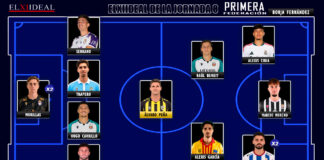 El Once Ideal de la jornada 8 en Primera Federación 26/27 El Once Ideal de la jornada 8 en Primera Federación 26/27