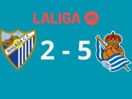 La Real Sociedad alarga la espera del Málaga (2-5) La Real Sociedad alarga la espera del Málaga (2-5)