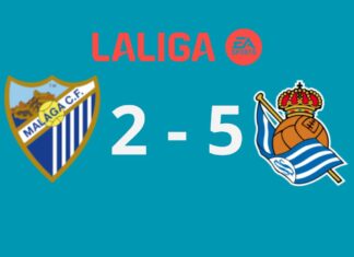 La Real Sociedad alarga la espera del Málaga (2-5) La Real Sociedad alarga la espera del Málaga (2-5)
